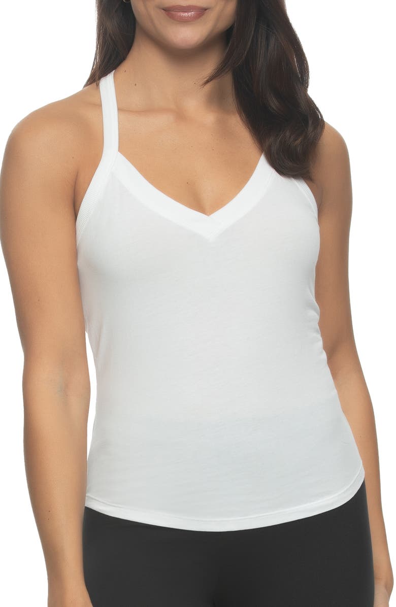 Felina 2-Pack Cotton Tank Top, Alternate, color, Tuxedo