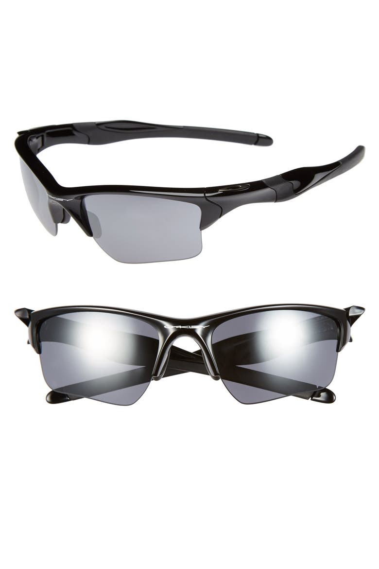 'Half Jacket 2.0 XL' 62mm Sunglasses, Main, color, POLISHED BLACK