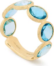 Marco Bicego Jaipur Color Blue Topaz Band Ring