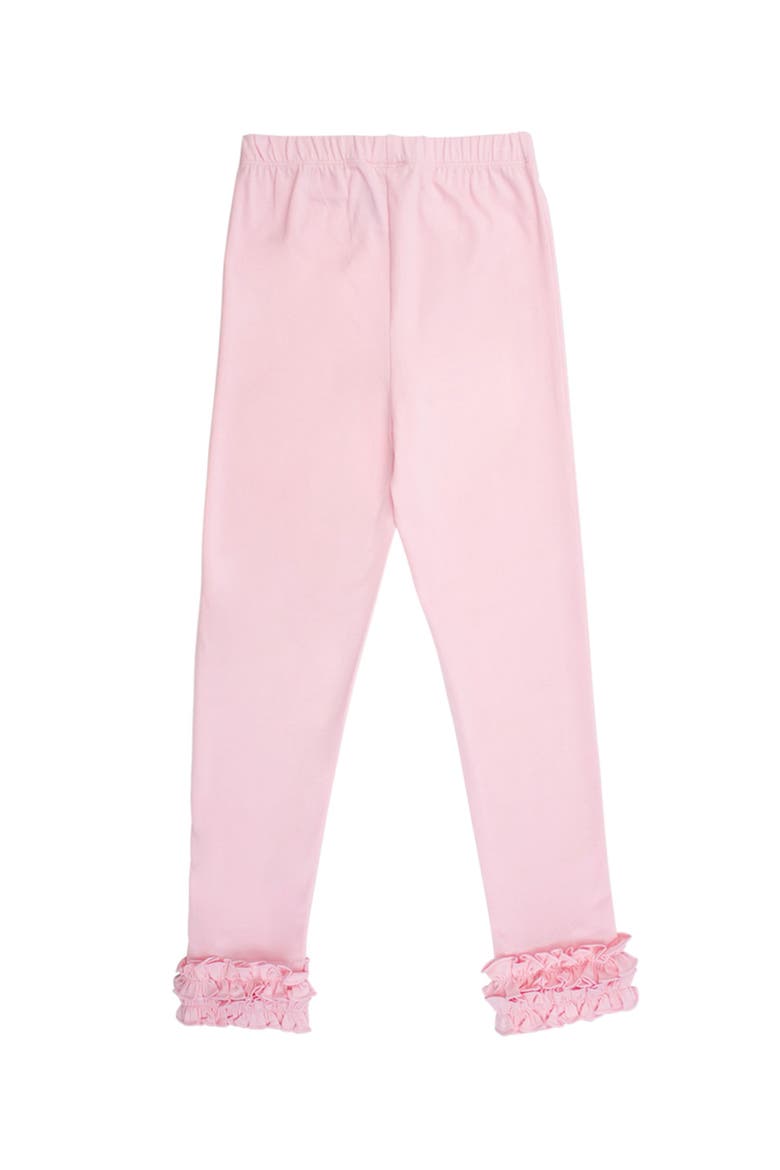 Girls Ruffle Leggings, Alternate, color, Pink