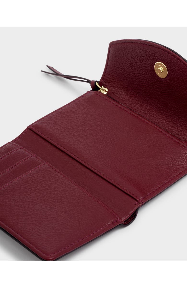 Katie Loxton Alba Wallet in Cherry, Alternate, color, Cherry