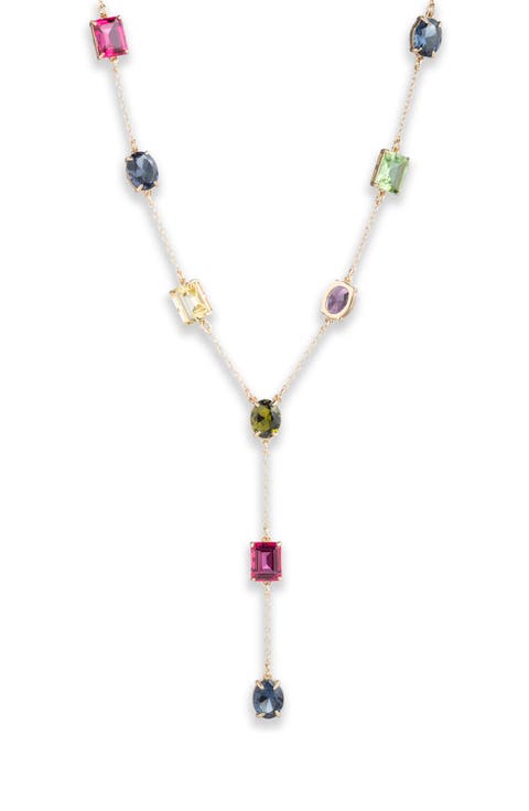 Beldon Stone Station Y-Necklace