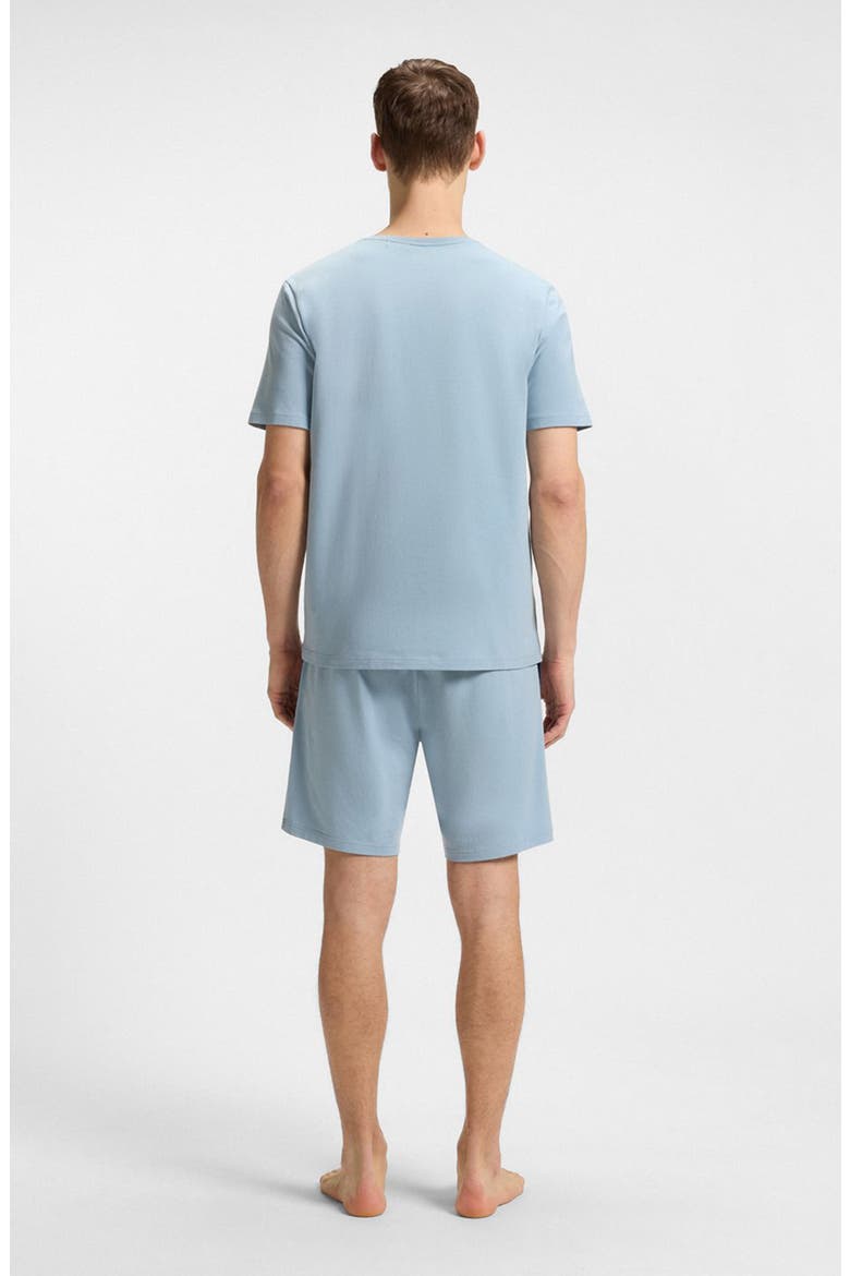 Mix Match Stretch Modal Pajama T-Shirt, Alternate, color, OPEN BLUE