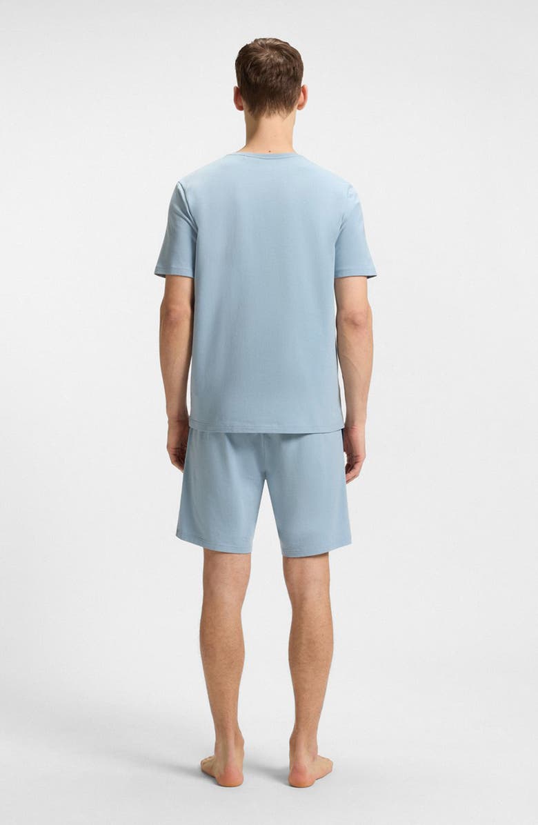 BOSS Mix Match Stretch Modal Pajama T-Shirt, Alternate, color, Open Blue