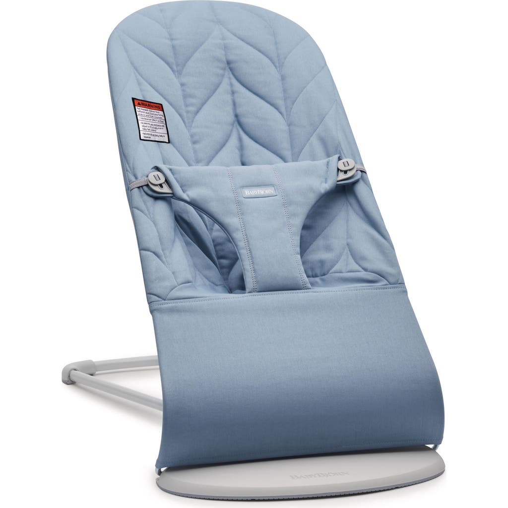 BabyBjörn Bouncer Bliss Convertible Quilted Baby Bouncer in Blue at Nordstrom