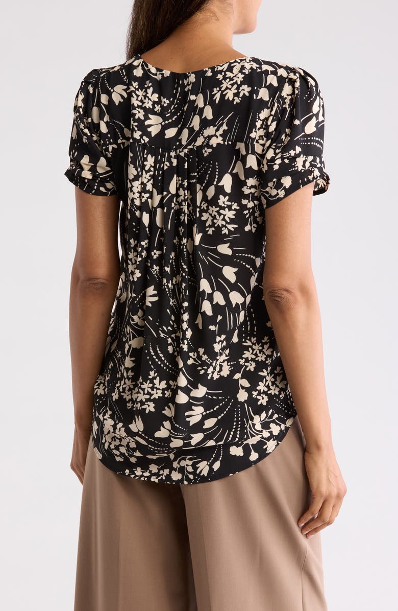 DR2 by Daniel Rainn Daniel Rainn Pinch Sleeve Blouse, Alternate, color,