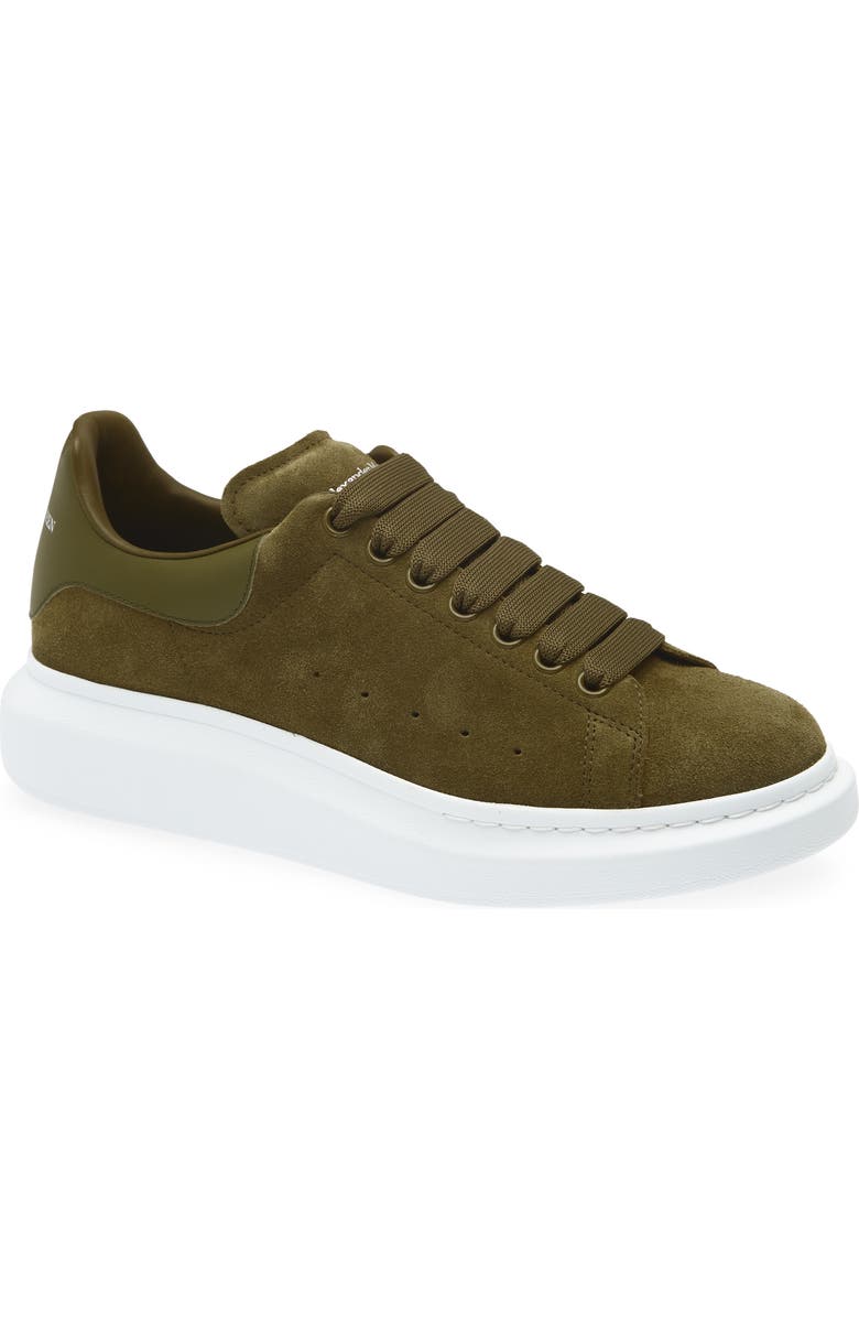 McQueen Oversize Sneaker, Main, color, Green