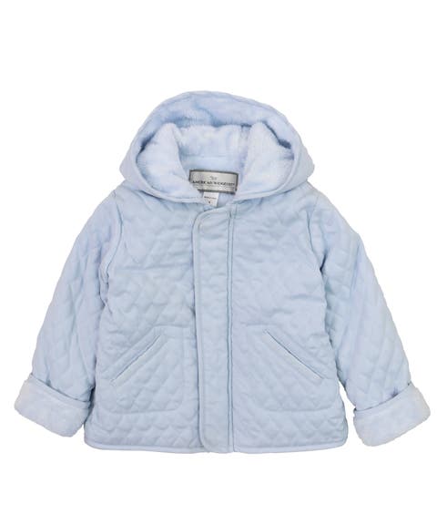 Hooded Zip Quilted Barn Jacket