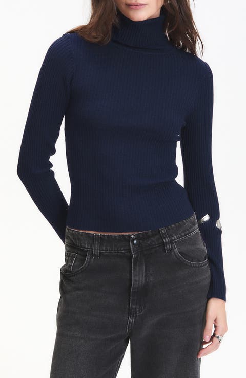 Mylo Ribbed Turtleneck Sweater