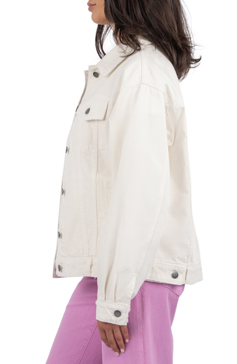 KUT from the Kloth Emmy Relaxed Fit Denim Jacket, Alternate, color, 