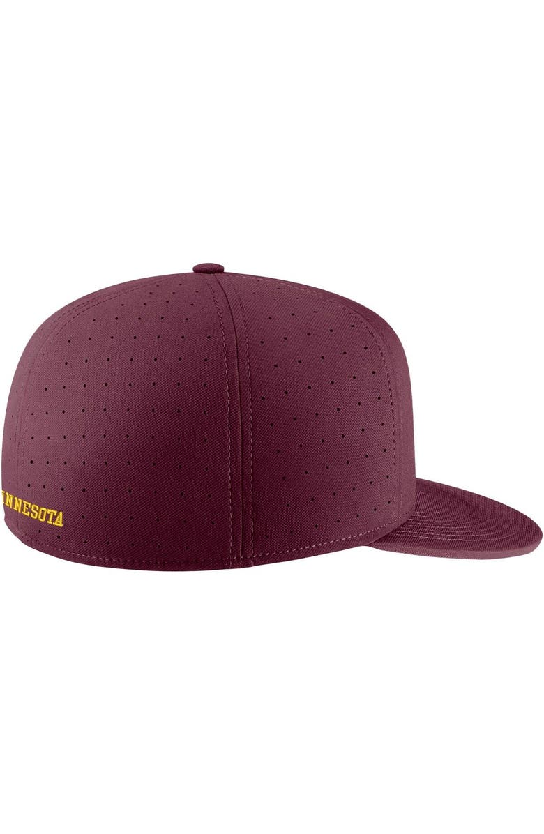 Nike Men's Nike Maroon Minnesota Golden Gophers True Performance Fitted Hat, Alternate, color,