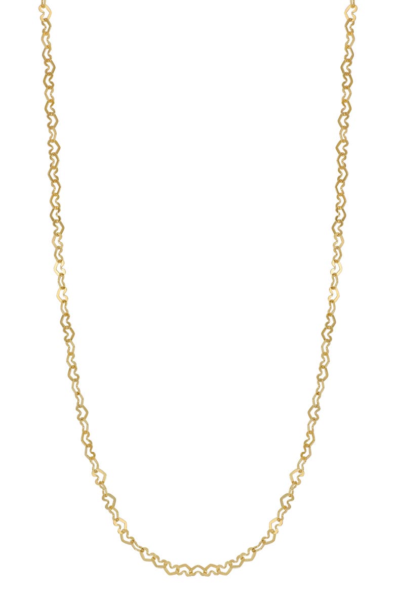 Bony Levy 14K Gold Heart Chain Necklace, Main, color, 