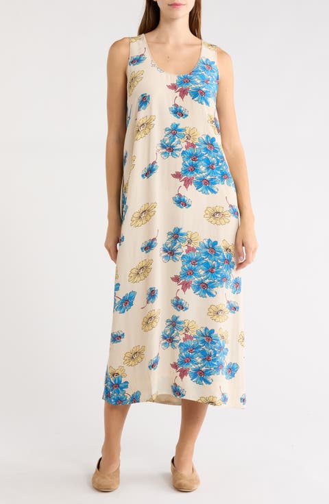 The Windward Sleeveless Midi Dress