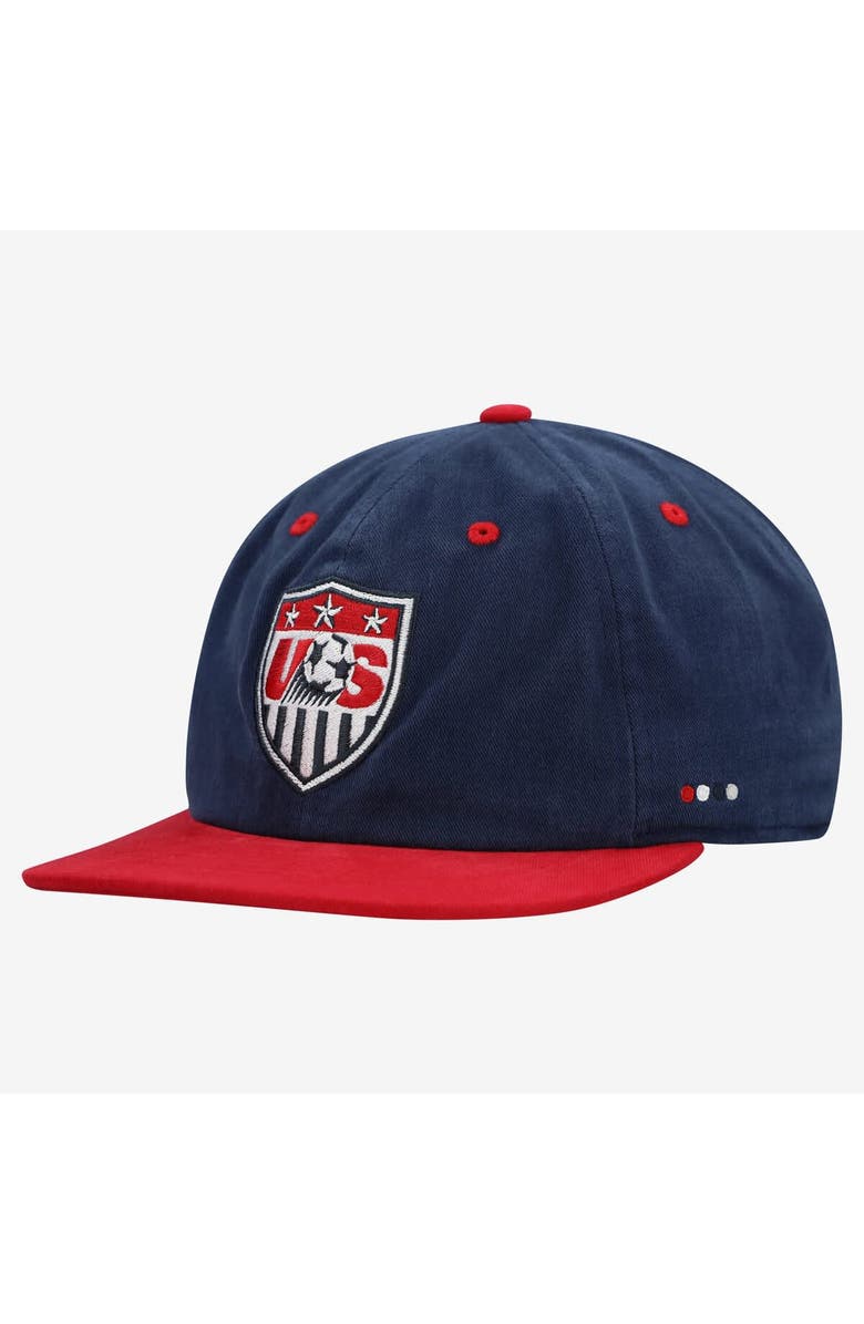FAN INK Unisex Navy USMNT 1999 Swingman Snapback Hat, Main, color, Navy