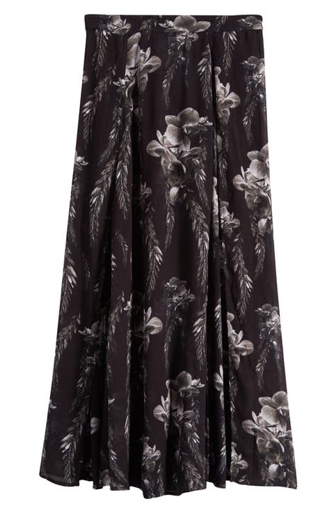 Cari Mia Floral Print Skirt