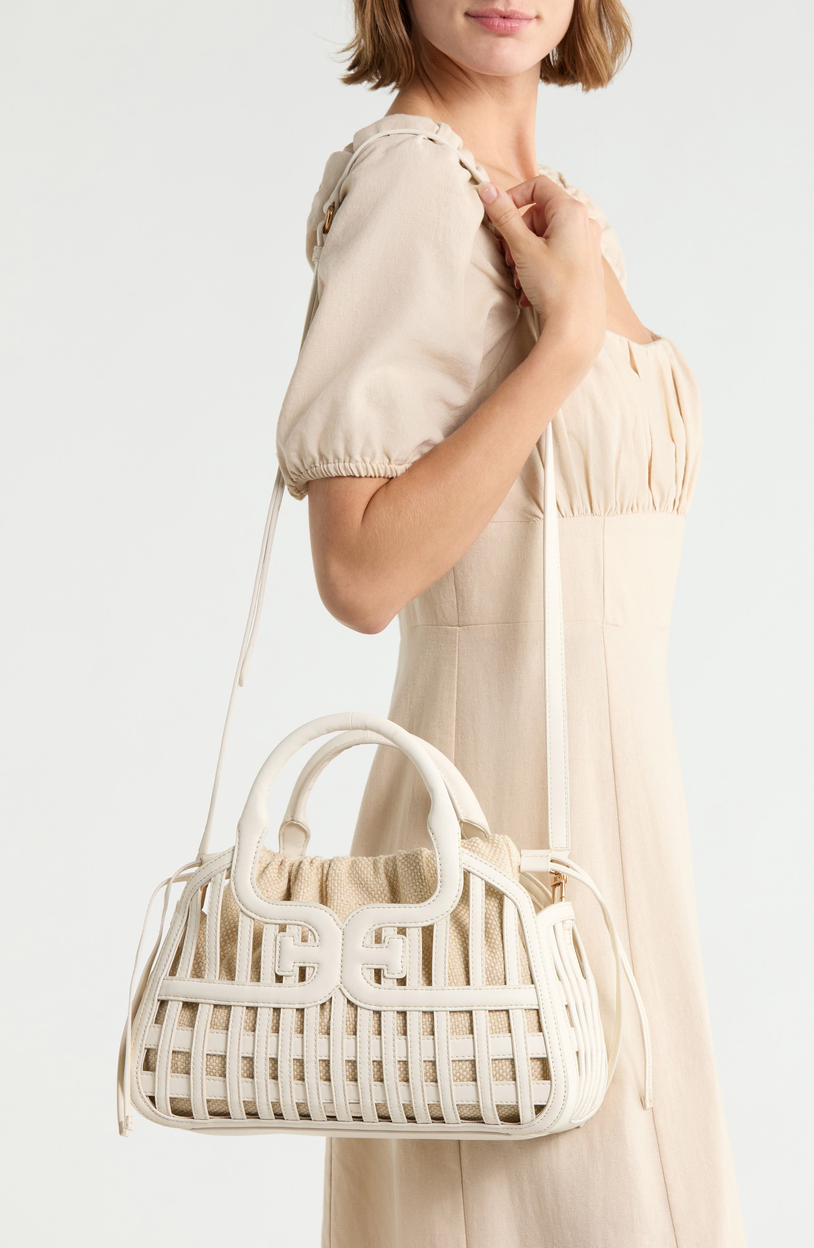 Marlowe Basket Tote, Alternate, color, IVORY
