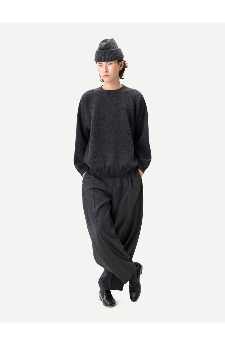 Gobi Cashmere Unisex Cashmere Grandpa Hat, Main, color, Charcoal