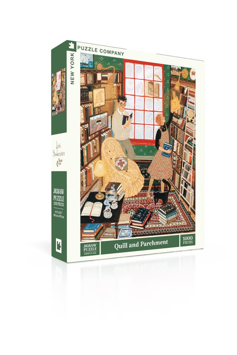 Quill and Parchment 1000 Piece Puzzle, Alternate, color, No Color
