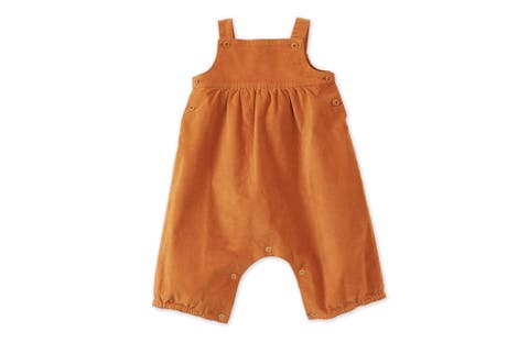 Organic Cotton Velvet Baby Jumpsuit