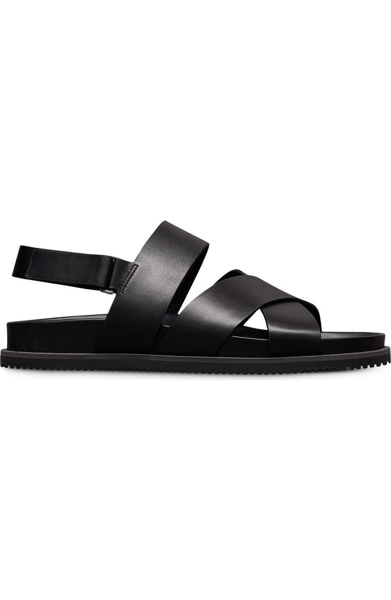 Allen Edmonds Davenport Sandal, Alternate, color, Black