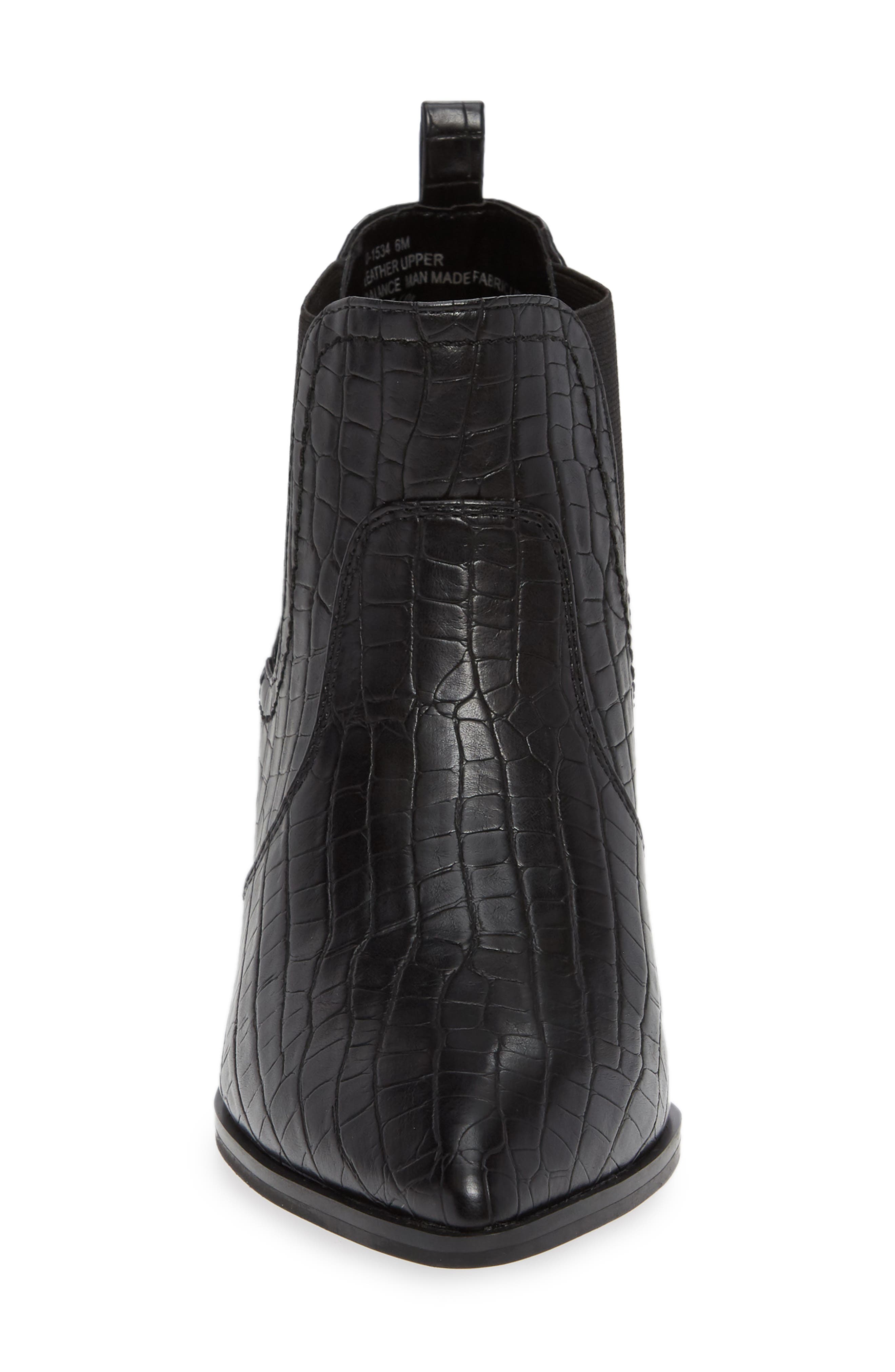 Emerson II Chelsea Bootie, Alternate, color, BLACK