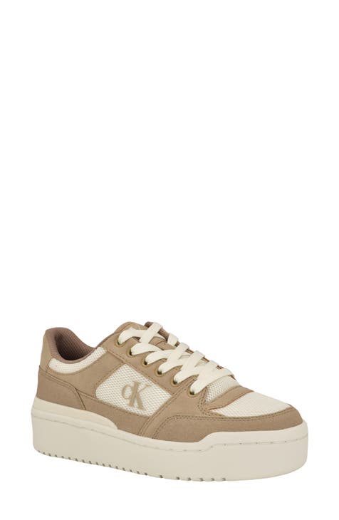 Calvin klein shops platform sneakers