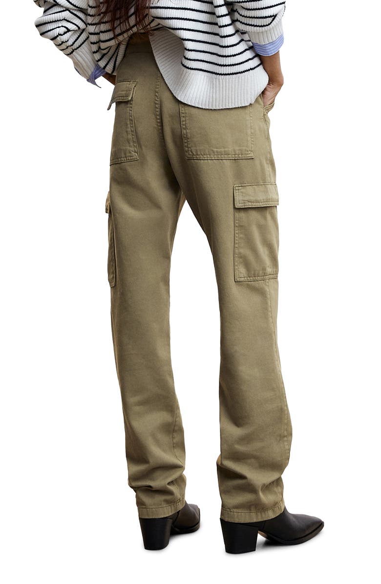 MANGO Pocket Cargo Pants, Alternate, color,