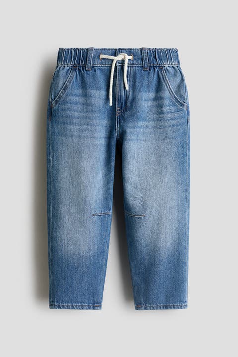 Cotton Denim Joggers