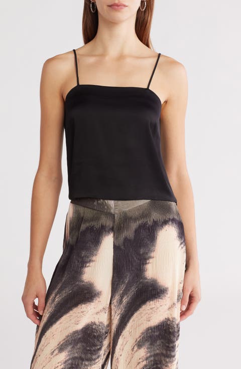 Vela Square Neck Crop Camisole