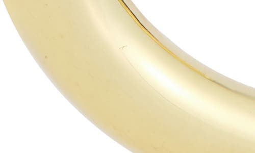 Glaze Jewelry Large Wave Hoop Earrings In Gold