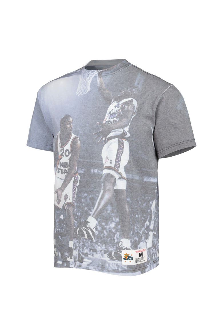 Men's Mitchell & Ness Seattle SuperSonics Above the Rim Graphic T-Shirt, Alternate, color, White