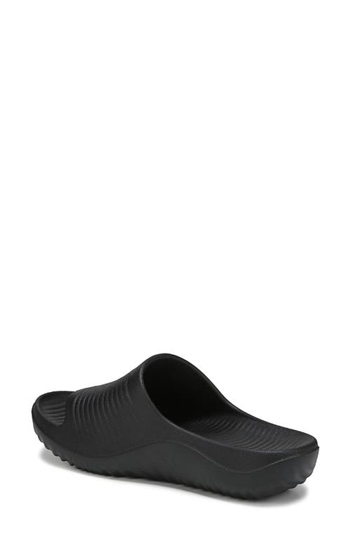 Ryka Rykä Echo Recovery Slide Sandal In Black