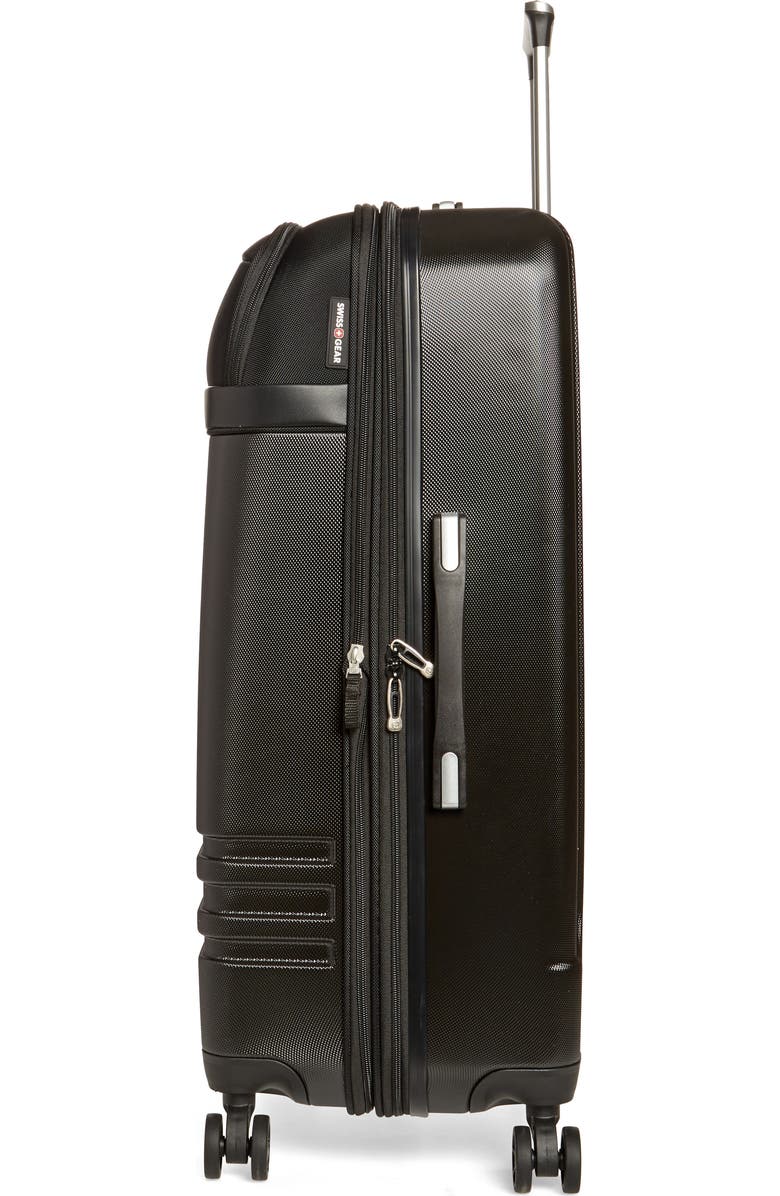 SWISSGEAR Hybrid 29-Inch Spinner Suitcase, Alternate, color, Black