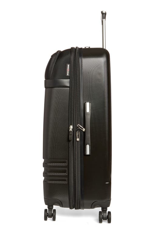 Swissgear Hybrid 29-inch Spinner Suitcase In Black