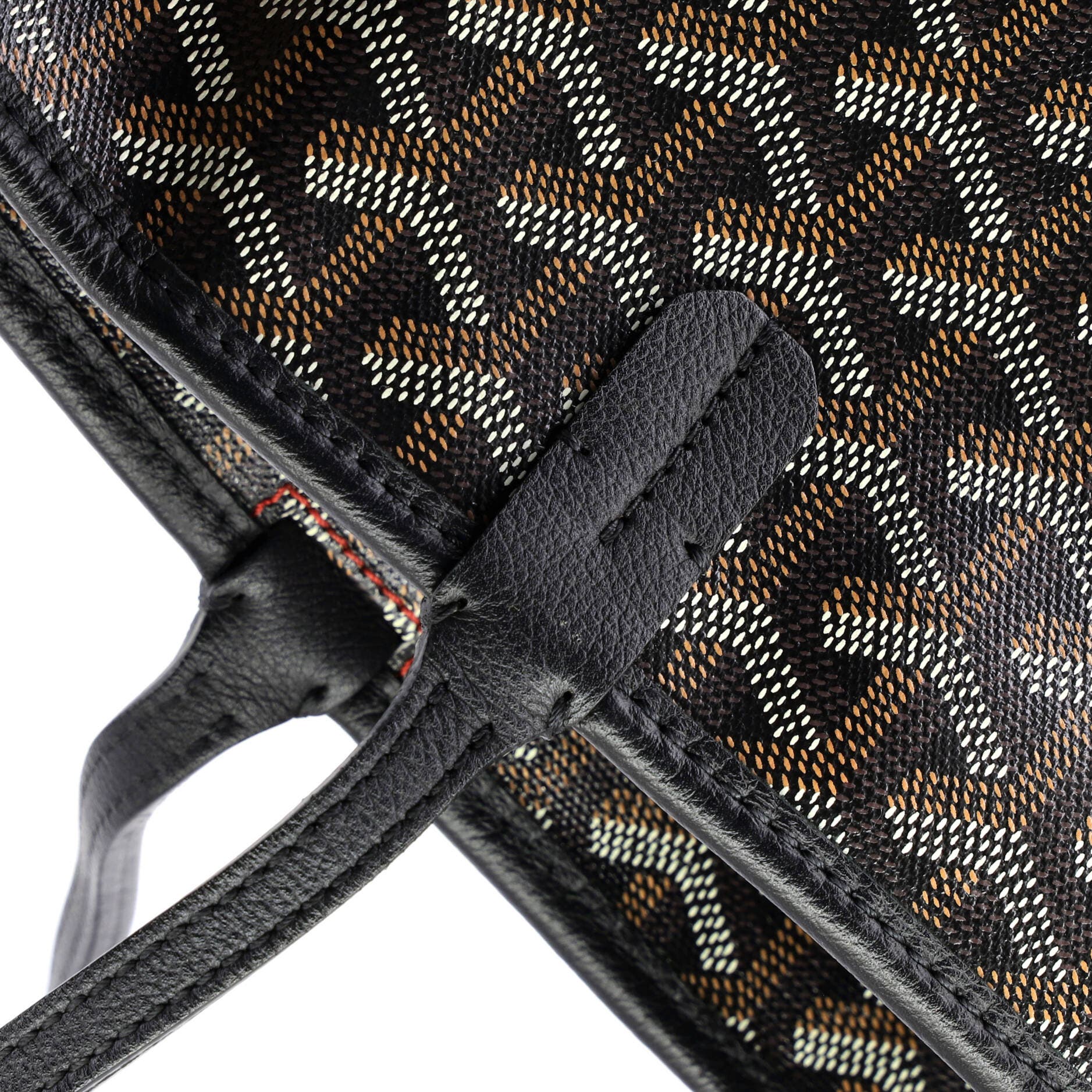 Pre-Owned Goyard Artois Tote Coated Canvas PM, Alternate, color, Black