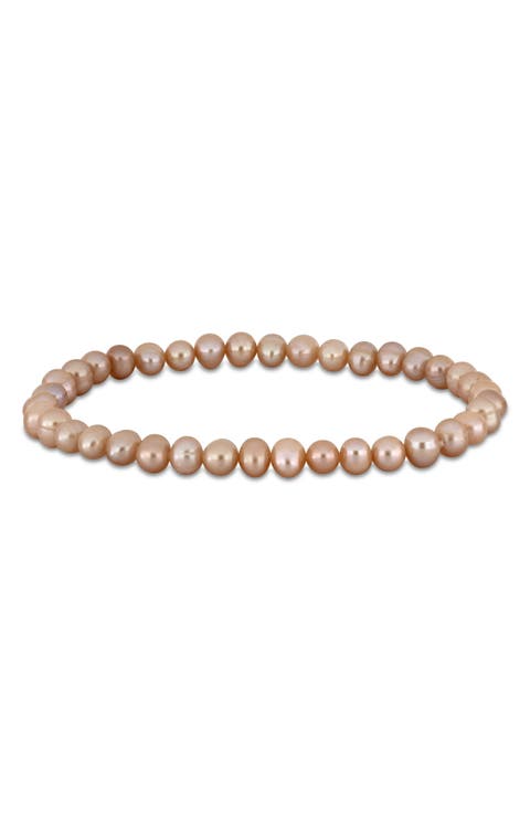 5-5.5mm Cultured Freshwater Pearl Bracelet