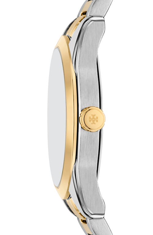 Tory Burch The Miller Two-tone Bracelet Watch, 34mm In Multi