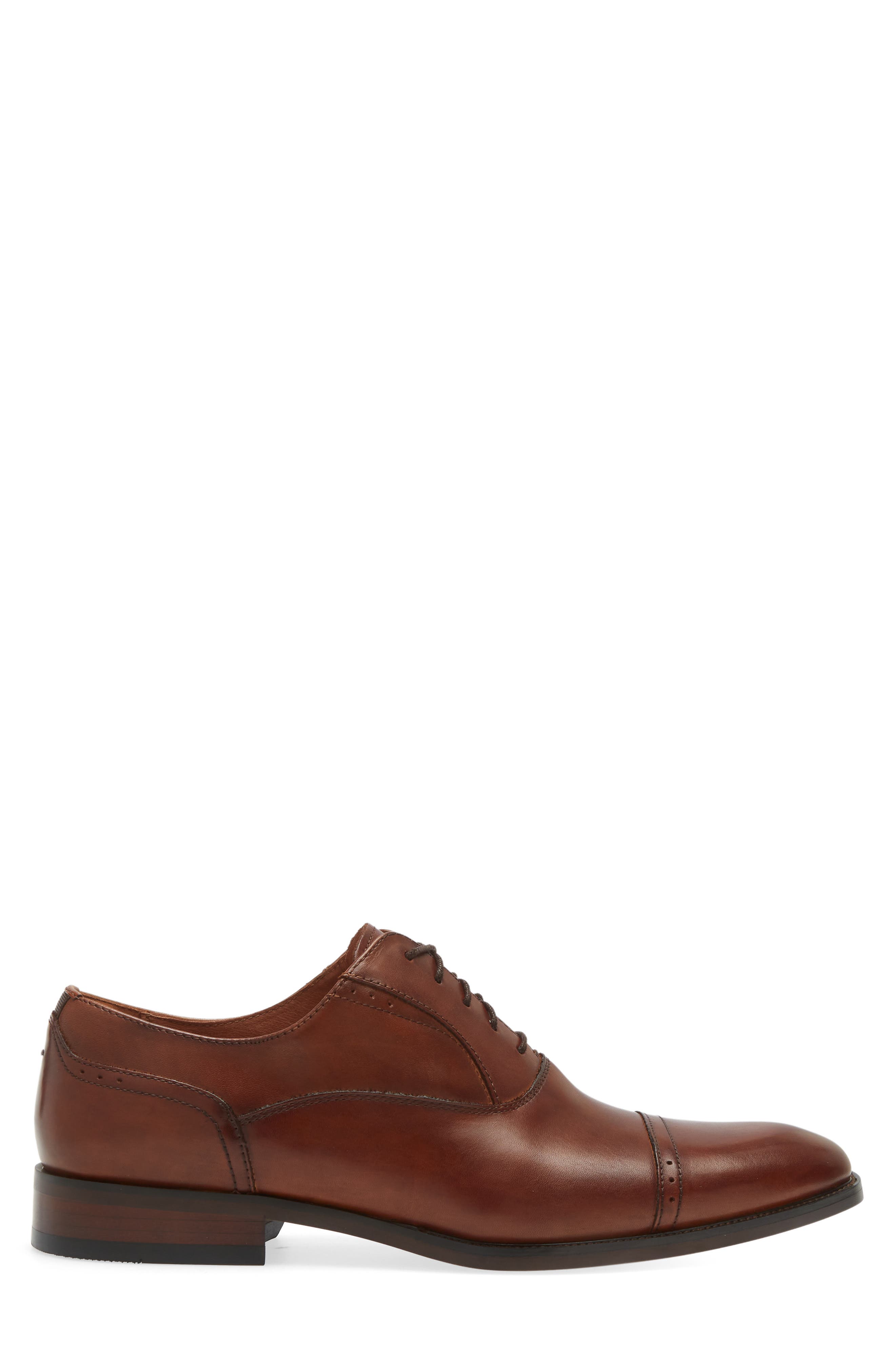 Florsheim Sorrento Cap Toe Oxford, Alternate, color, Cognac