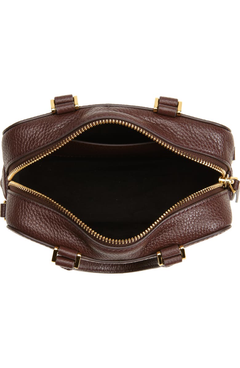 Veronica Beard Boxy Top Handle Leather Bag, Alternate, color,