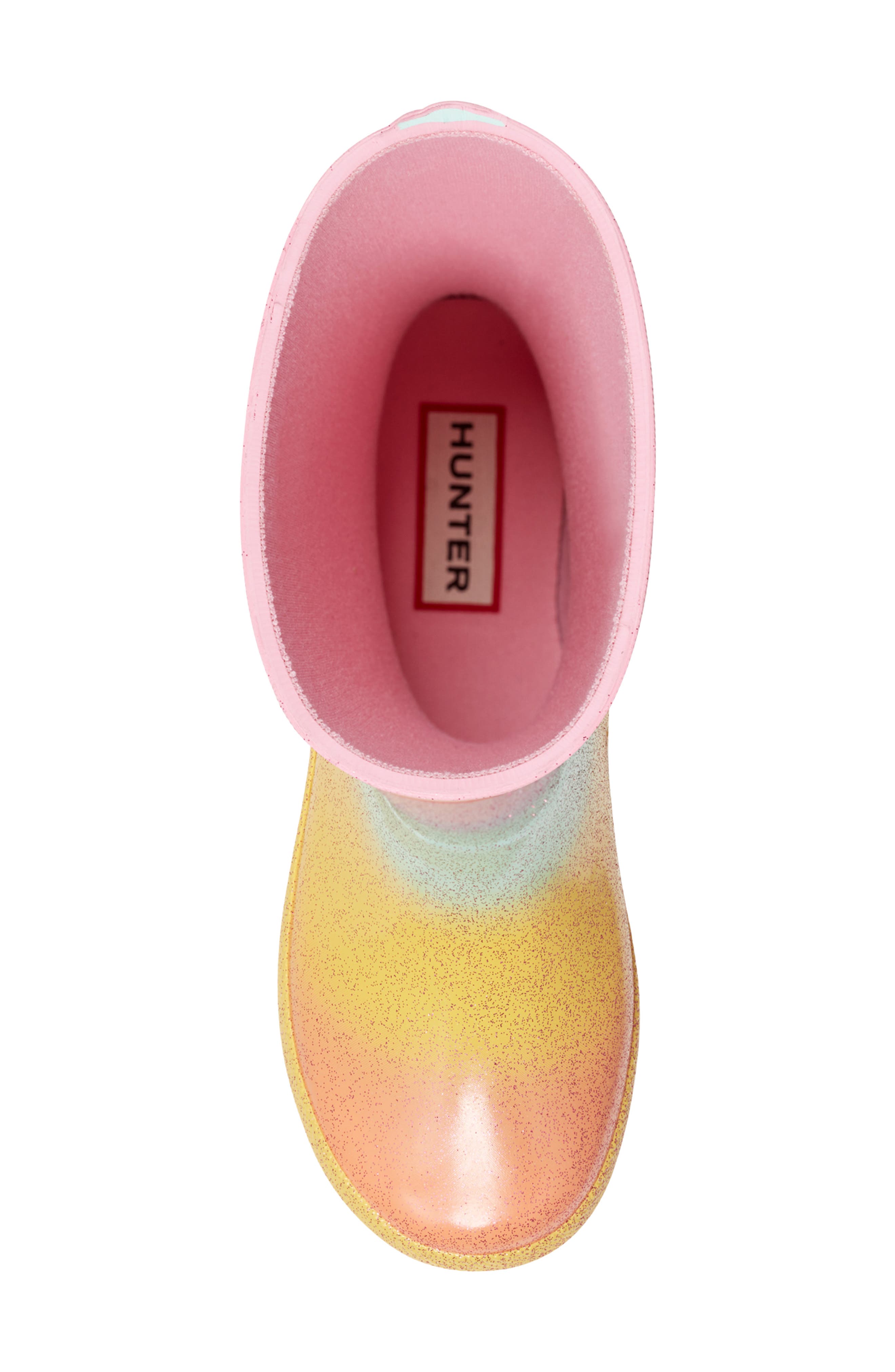 Kids' First Starcloud Waterproof Rain Boot, Alternate, color, RAINBOW MULTI/GREEN/PINK