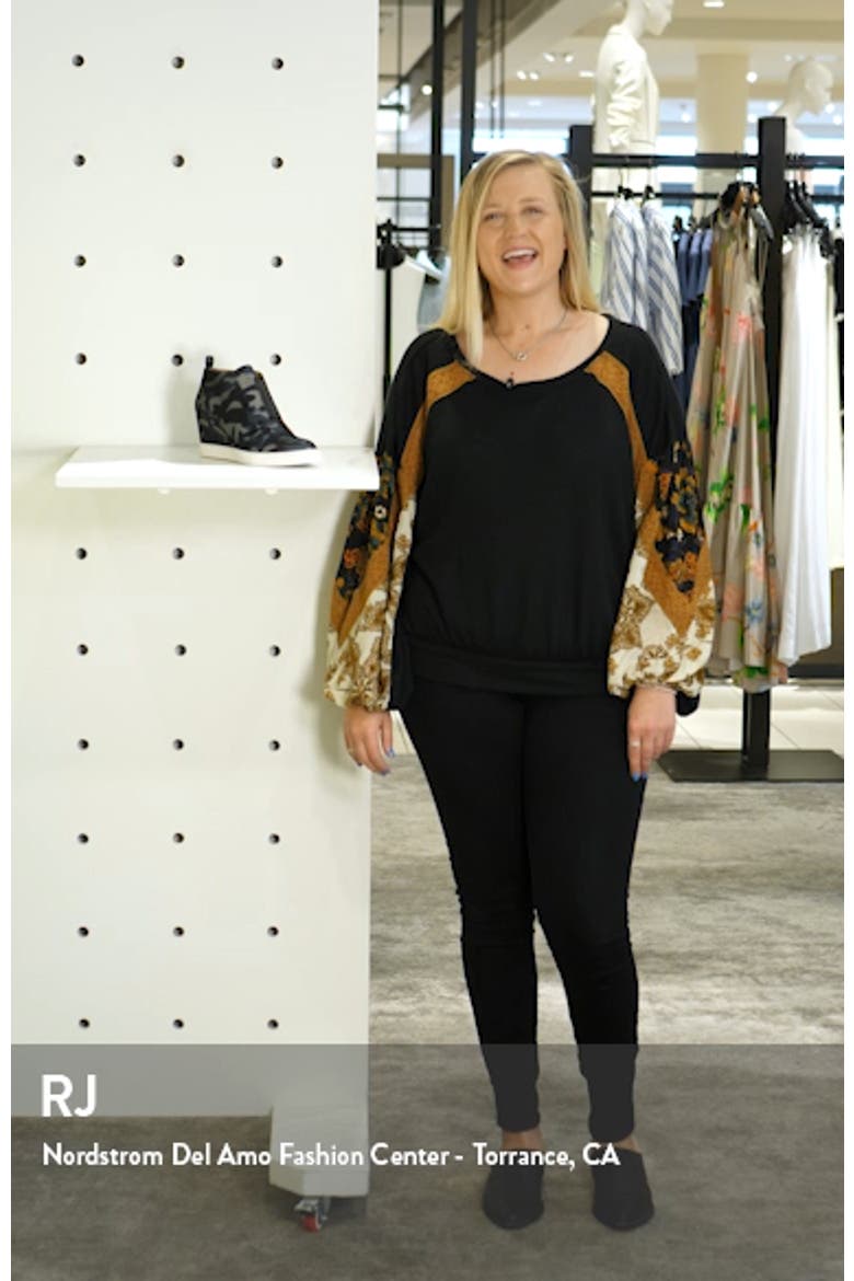 Felicia Wedge Sneaker video