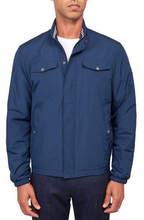 Slim Fit Solid Hybrid Field Jacket