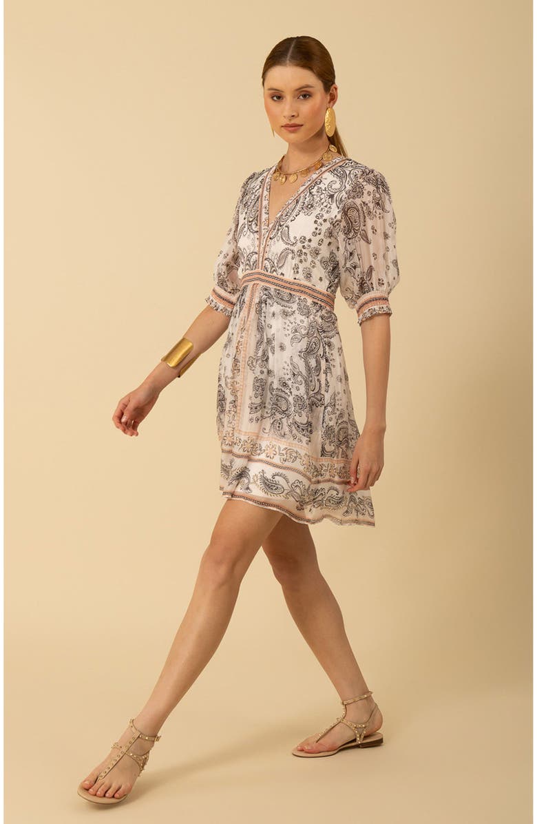 Hale Bob Lilian Chiffon Dress, Alternate, color,