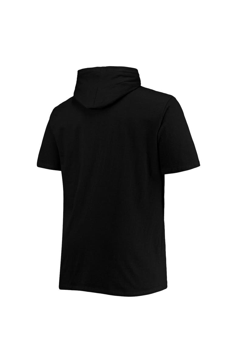 PROFILE Men's Black Chicago White Sox Big & Tall Jersey Short Sleeve Pullover Hoodie T-Shirt, Alternate, color, 