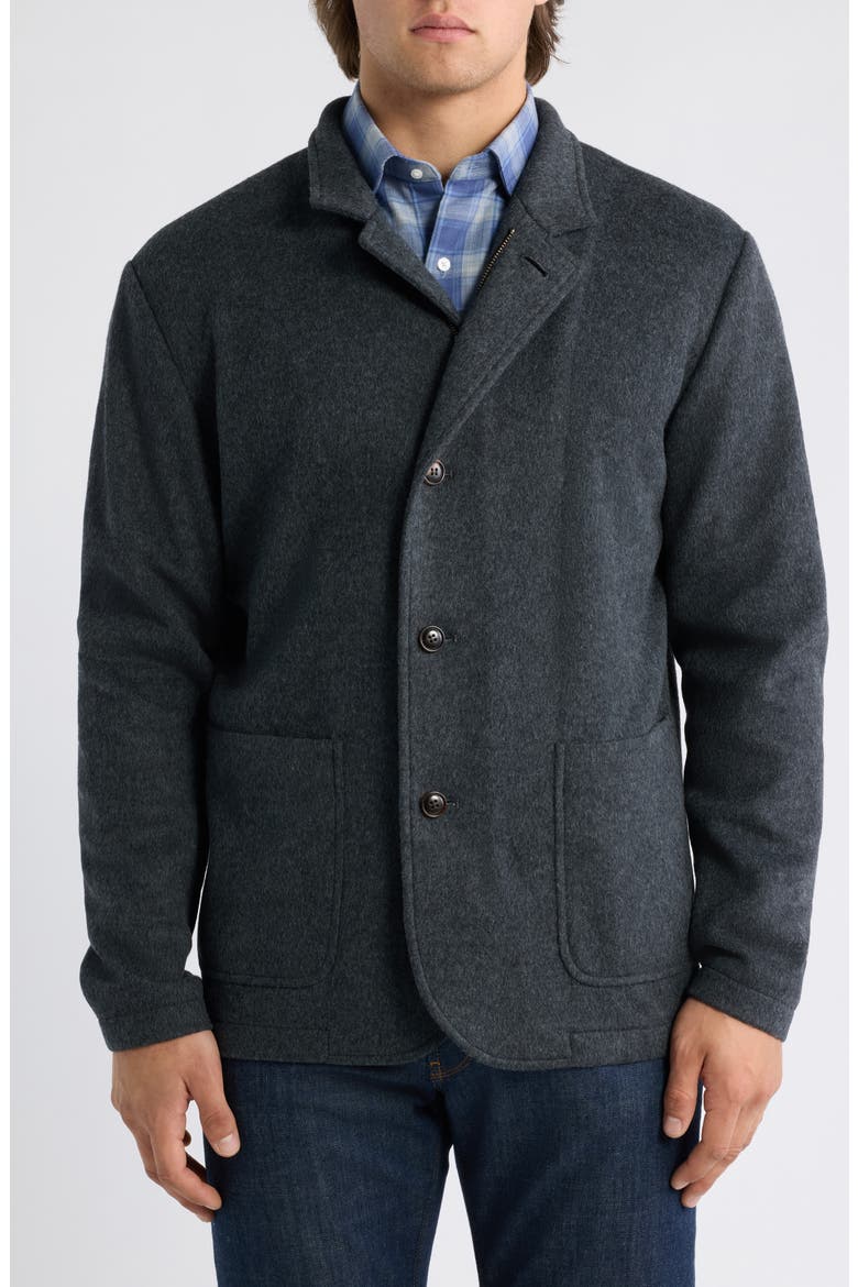 Crown Flex Merino Wool Blazer, Alternate, color, IRON