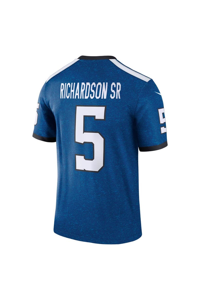 Men's Nike Anthony Richardson Sr. Royal Indianapolis Colts Legend Player Performance Top, Alternate, color, Royal