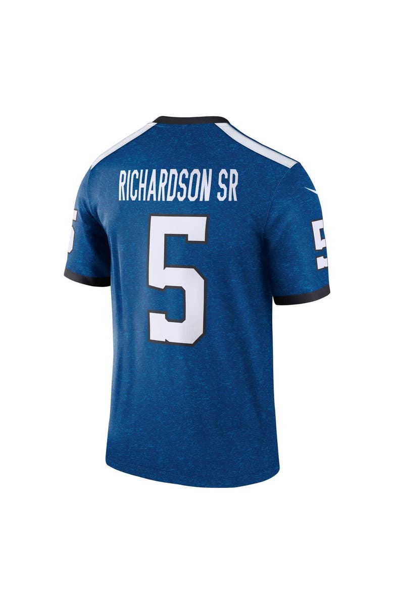 Nike Men's Nike Anthony Richardson Sr. Royal Indianapolis Colts Legend Player Performance Top, Alternate, color, Royal