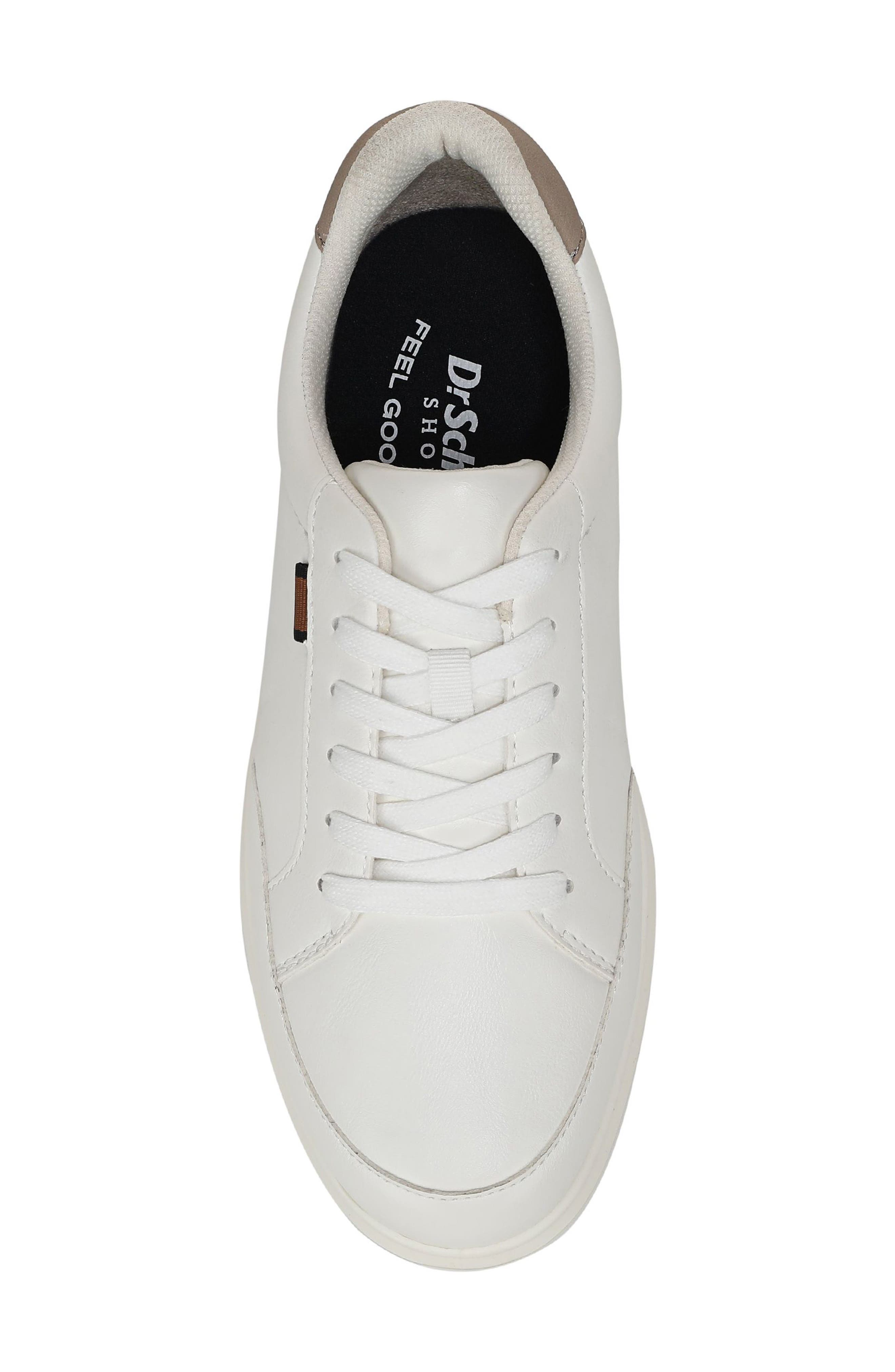 City Cloud Lace-Up Sneaker, Alternate, color, WHITE FAUX LEATHER
