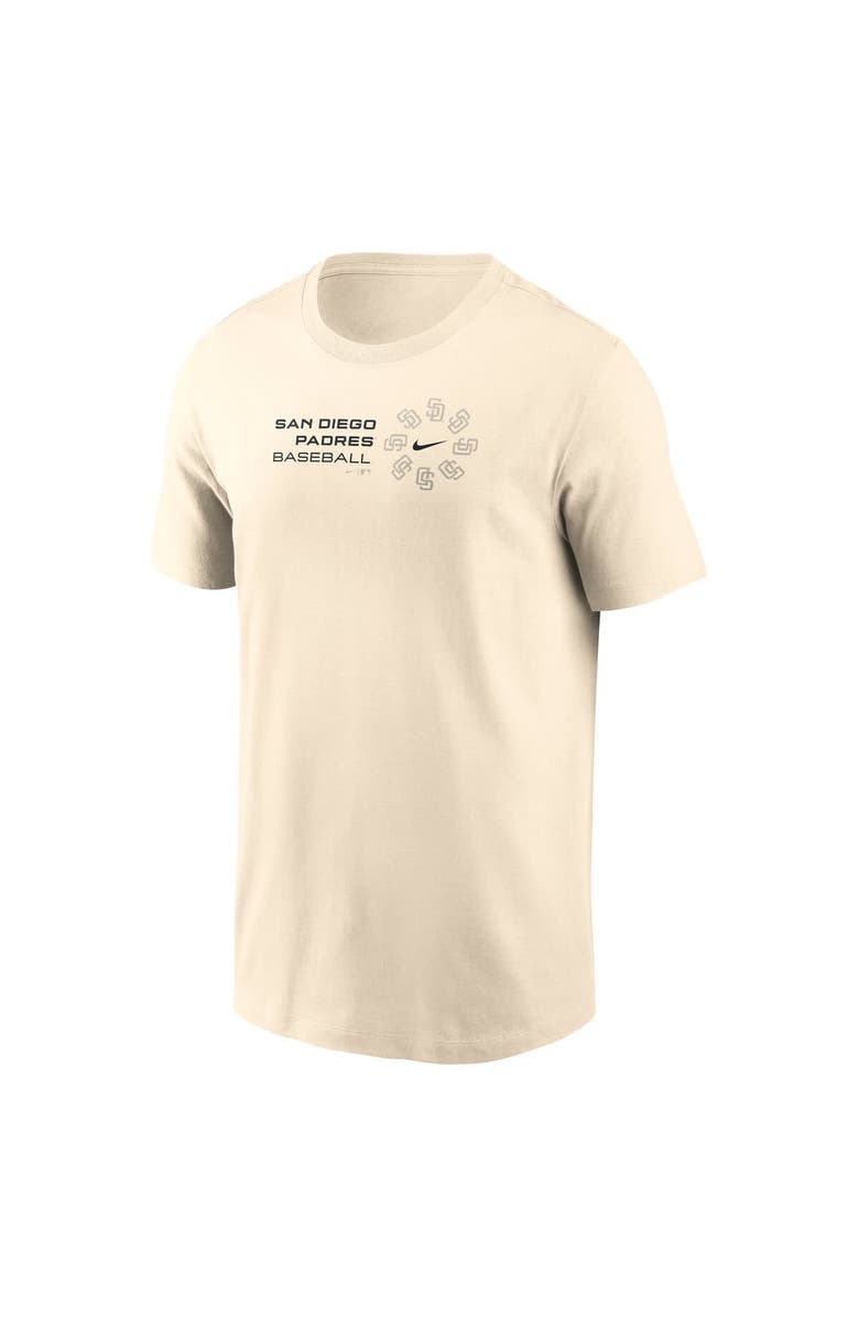 Nike Men's Nike Natural San Diego Padres Pinwheel Lockup T-Shirt, Alternate, color, Natural