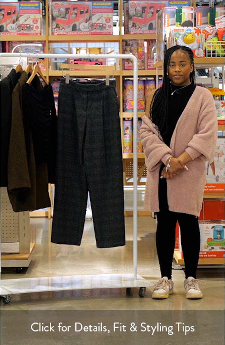Straight Leg Tweed Pants, sales video thumbnail